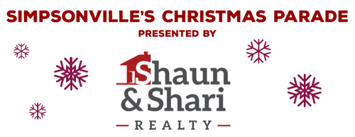 Simpsonville Christmas Parade 2019 Simpsonville's Annual Christmas Parade presented by Shaun & Shari Simpsonville Christmas Parade 2019 Simpsonville's Annual Christmas Parade presented by Shaun & Shari