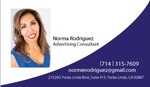 Norma Rodriguez, Advertising Consultant
