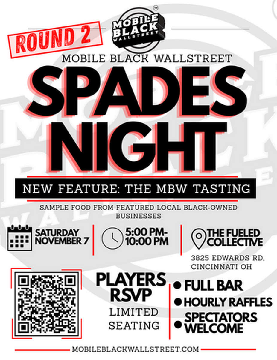 MBW Presents: Spades Night - Nov 7, 2026