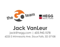 Jack VanLeur, The GO Team, HEGG Realtors