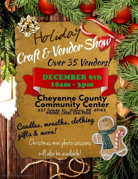 Download Holiday Craft Vendor Show Dec 6 2020 Publiclayout Cheyenne County Chamber Of Commerce Ne Yellowimages Mockups