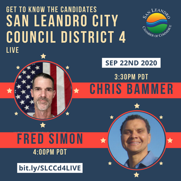 LIVE with the Candidates District 4 City Council Sep 22, 2020