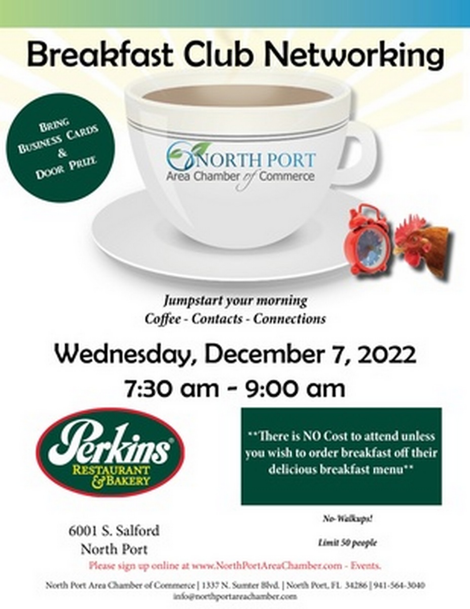 Breakfast Club Networking - Dec 7, 2022
