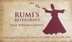 Rumi's Restaurant Fine Persian Cuisine