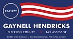Committee to Elect Gaynell Hendricks Jeff Co Tax Assessor
