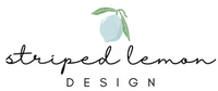 Striped Lemon Design