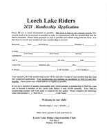 Leech Lake Riders Sno-mobile Club