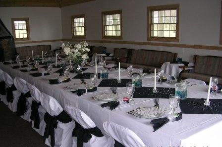 Perfect for rehearsal dinners, bridal & baby showers, as well as business retreats & meetings