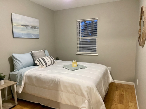 The Beach House bedroom