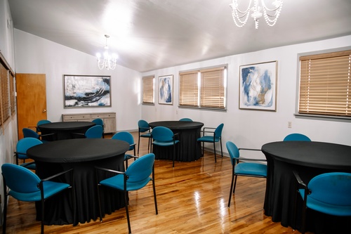 Event Room in Mckibben Funeral Home