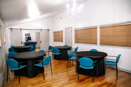 Event Room in Mckibben Funeral Home