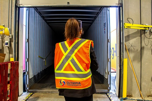 Empowered employees at Olympia Transportation Ltd. ensure every shipment is handled with care and professionalism.