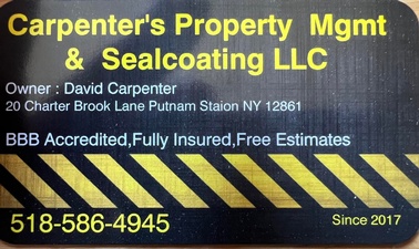 Carpenter's Property Mgmt & Seal Coating