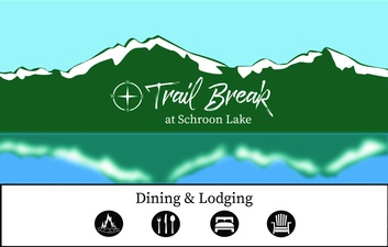 Trail Break at Schroon Lake
