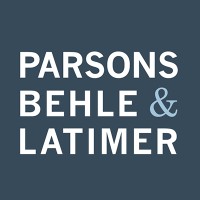 Parsons Behle & Latimer Parsons Behle & Latimer