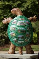 Sandy Springs is known for its artistic turtles.