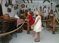 Young visitors in the original museum
