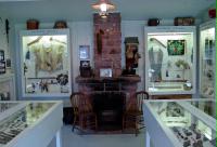 Ojibwe and fur trade exhibits in the original museum