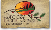 Breezy Point Resort on Straight Lake