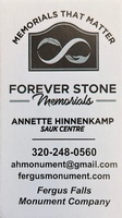 Forever Stone Memorials by Fergus Falls Monument Company