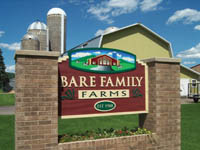 Bare Family Farms Sign