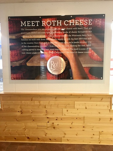 Meet Roth Cheese image hanging on wall