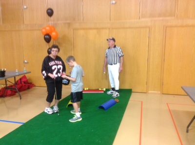 Mini Golf activity at the Community Center
