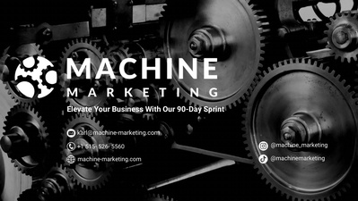 Machine Marketing