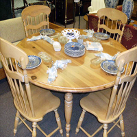 Solid Pine table Set