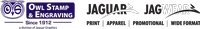 Owl Stamp Visual Solutions & Jaguar Print