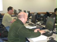 Plenty of computers available for a hands-on experience at Herzing University.