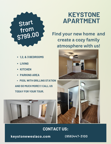 Keystone Apartments- October Promo Keystone Apartments- October Promo