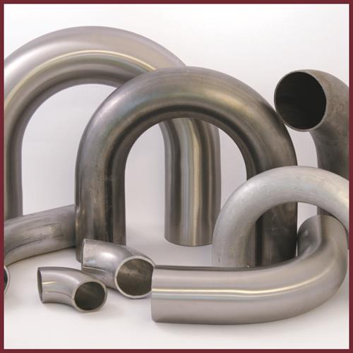 Sharpe Products offers the largest selection of stock bends in the country! Choose from an impressive array of sizes and radii in steel, stainless steel, and aluminum.