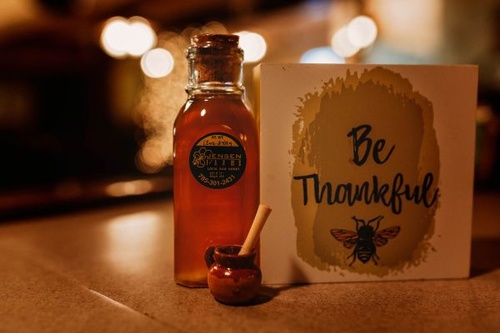 Locally harvested honey