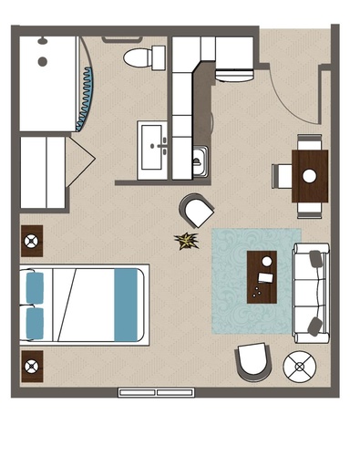 Studio Floor Plan