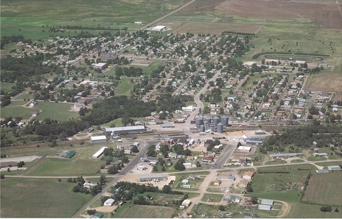 Aerial view of Victoria