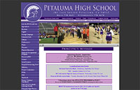 Design and Hosting for PetalmaHighschool.org