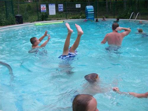 Oak Haven has Two Nice Heated Swimming Pools, Indoor and Outdoor