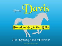 Elect Rhonda Davis - State Senate