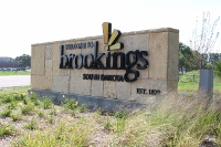Welcome to Brookings! Population 22,056
