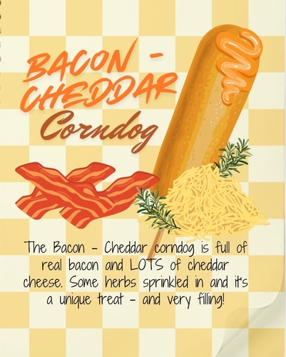 Bacon-Cheddar Corndog