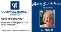 Mary Lundstrom, Coldwell Banker Frontier