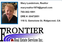 Mary Lundstrom, Frontier Real Estate Services