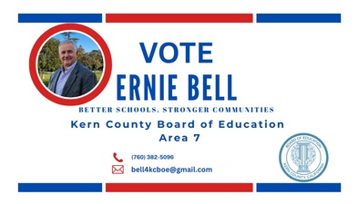 Ernie Bell for Kern County Board of Education