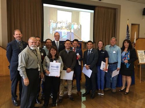 9 New Members Inducted at Chino Rotary Club