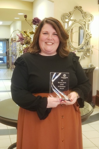 Mrs. Staci Freeman, 2023 Recipient of The Ronnie Smith Noble Achievement Award