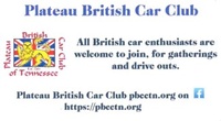 PLATEAU BRITISH CAR CLUB