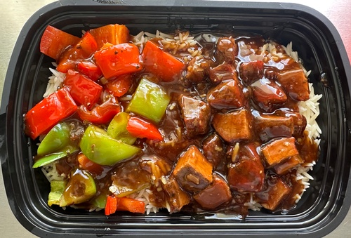 Texas Pepper Steak Rice Bowl 