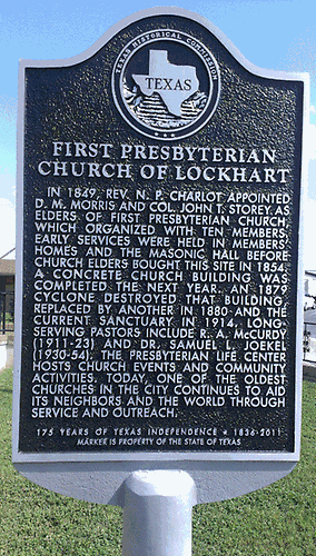 Gallery Image First%20Presbyterian%20-%20historical%20marker.GIF