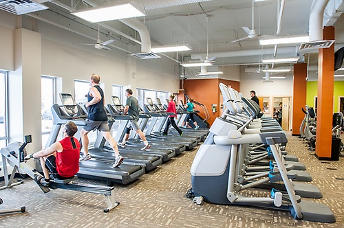 State of the Art equipment with built in touch screen cardio with T.V & Internet Access!